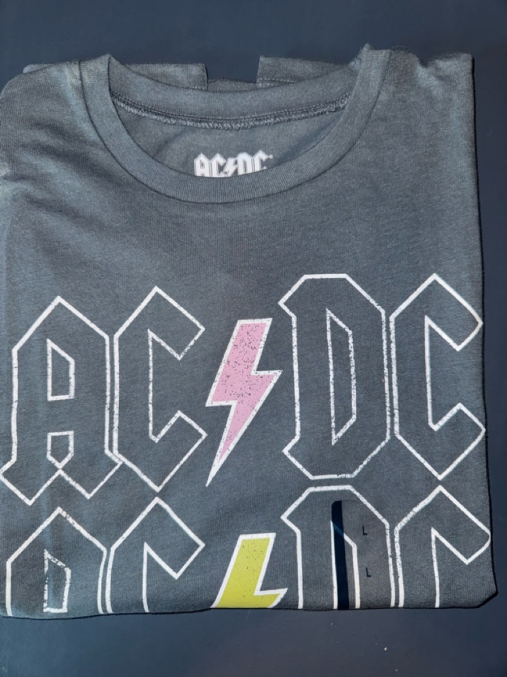 AC/DC women’s Gray Tshirt